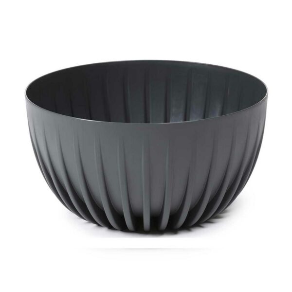 Kvetináč STRIPPED ECO 24 cm antracitový