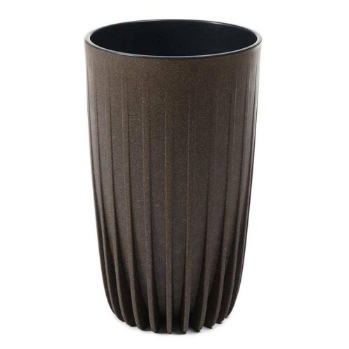 Kvetináč STRIPPED ECO II 30 cm kávovo hnedý Kvetináč STRIPPED ECO II 30 cm kávovo hnedý