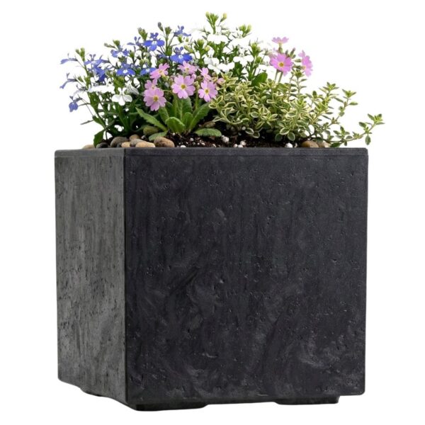 Kvetináč na kolieskach BETONIQUE 30x30 cm betón - výber z 8 prevedení