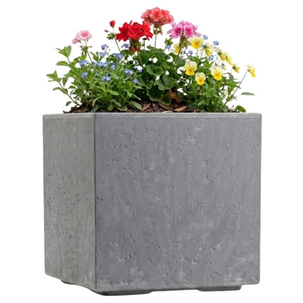 Kvetináč na kolieskach BETONIQUE 30x30 cm betón - výber z 8 prevedení