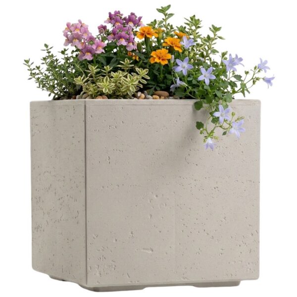 Kvetináč na kolieskach BETONIQUE 30x30 cm betón - výber z 8 prevedení