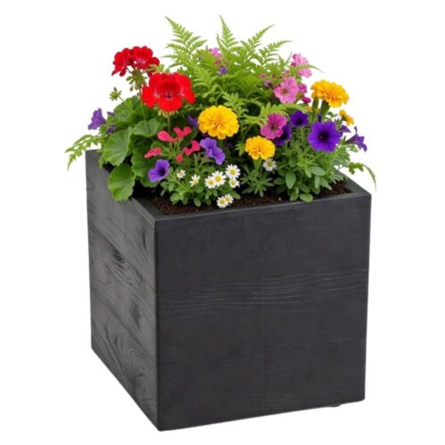 Kvetináč na kolieskach BETONIQUE 30x30 cm - výber z 8 prevedení Kvetináč na kolieskach BETONIQUE 30x30 cm - výber z 8 prevedení