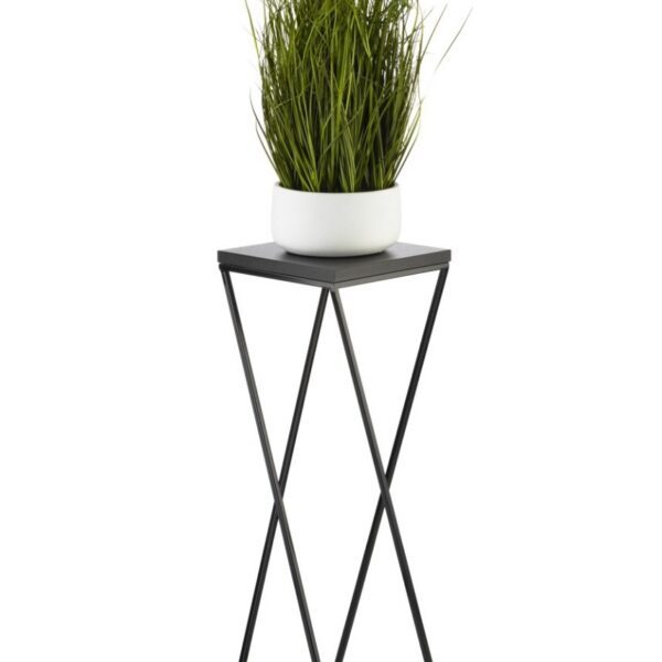 Kvetinový stojan LOFT I 70 cm čierny