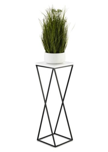 Kvetinový stojan LOFT I 70 cm čierny/biely Kvetinový stojan LOFT I 70 cm čierny/biely