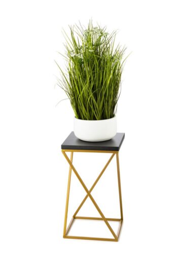 Kvetinový stojan LOFT III 40 cm zlatý/čierny Kvetinový stojan LOFT III 40 cm zlatý/čierny