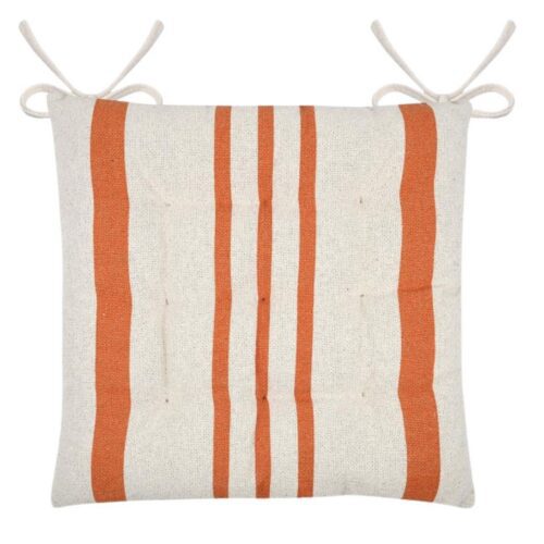 Podsedák Manduel 38x38 cm bílý/oranžový Podsedák Manduel 38x38 cm bílý/oranžový