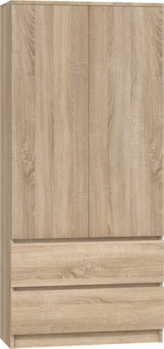 Šatní skříň MALWA I 90 cm dub sonoma Šatní skříň MALWA I 90 cm dub sonoma