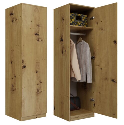 Šatníková skriňa Malva 50 cm dub artisan Šatníková skriňa Malva 50 cm dub artisan