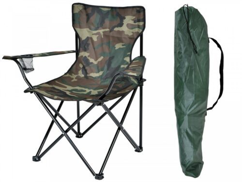 Skladacia rybárska stolička camo Skladacia rybárska stolička camo