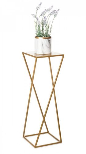 Stojan na kvety Mik 70 cm zlatý Stojan na kvety Mik 70 cm zlatý
