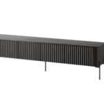TV stolík Vera 190 cm čierny