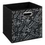 Úložný box ORGANIC 31x31 cm černý