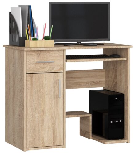 Volně stojící psací stůl Jay 90 cm dub sonoma Volně stojící psací stůl Jay 90 cm dub sonoma