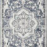 Obdĺžnikový koberec ORIENT 150x80 cm sivý