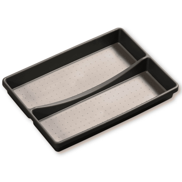 Organizér do zásuvky Kubas 23 cm čierny