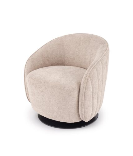 Otočné designové křeslo Basilio cappuccino Otočné designové křeslo Basilio cappuccino