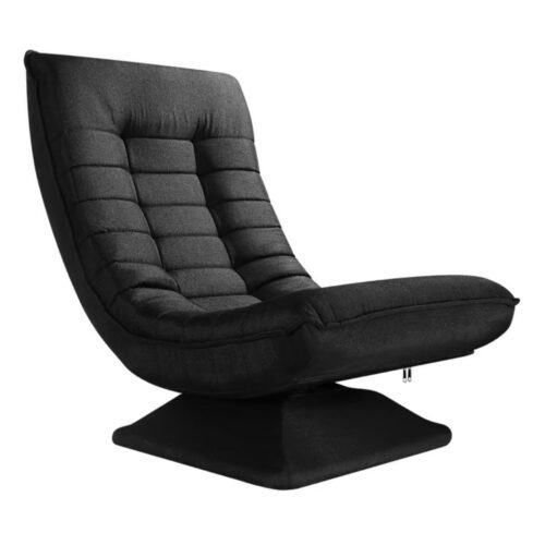Polohovatelné relaxační křeslo Jamie černé Polohovatelné relaxační křeslo Jamie černé