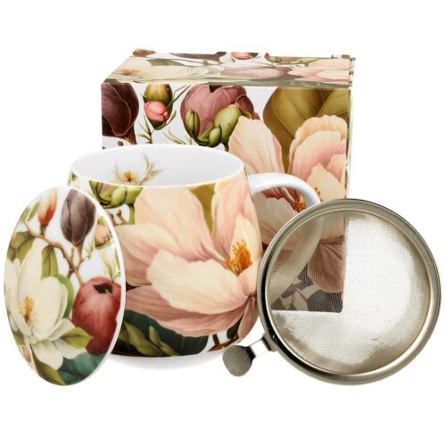 Porcelánový hrnček Magnólia I. 430 ml viacfarebný Porcelánový hrnček Magnólia I. 430 ml viacfarebný