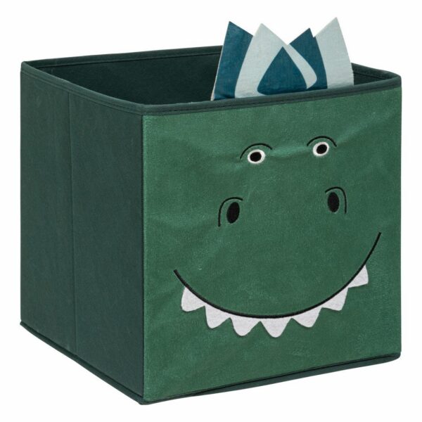 Skládací úložný box DINO zelený
