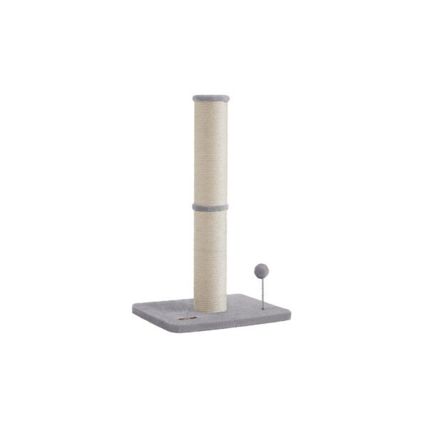 Škrabadlo pre mačky Caddy 85 cm sivé/béžové