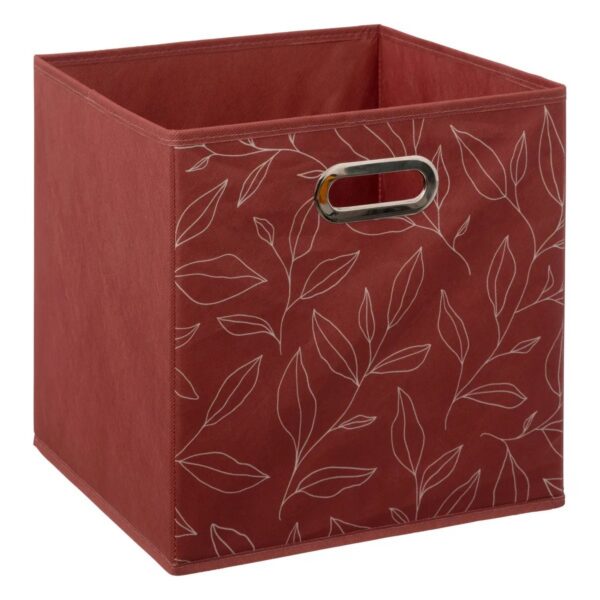 Úložný box SERENE 31x31 cm červený