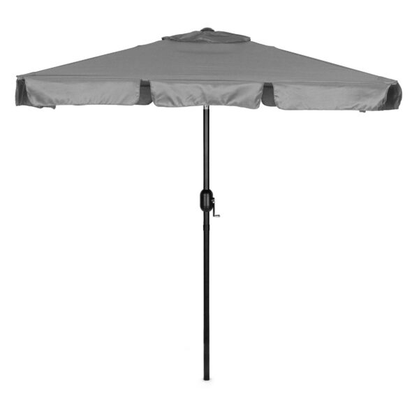Zahradní slunečník Kosy 200x130 cm šedý