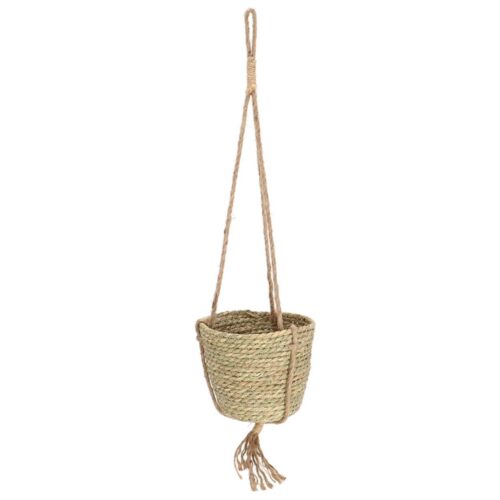 Závěsný květináč BOHO 15 cm béžový Závěsný květináč BOHO 15 cm béžový
