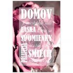 INSPIO obraz o domove a rodine krásne doplní váš interiér. Obrazy v ráme sa hodia do obývačky
