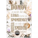 INSPIO obraz o domove a rodine krásne doplní váš interiér. Obrazy v ráme sa hodia do obývačky