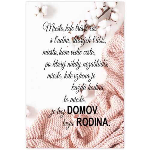 Obraz v ráme s textom - Pravidlá INSPIO obraz o domove a rodine krásne doplní váš interiér. Obrazy v ráme sa hodia do obývačky