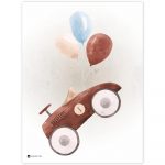 Štýlové INSPIO Retro auto pre malého zberateľa