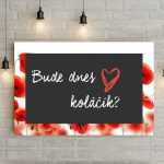 Dibondové pevné tabule určené pre písanie kriedou