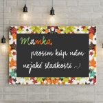 Dibondové pevné tabule určené pre písanie kriedou