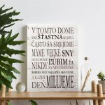 Originálne a personalizované dekorácie s podpisom vyrobené na slovensku.