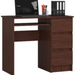 Písací stôl A-6 90 cm wenge pravý