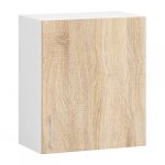 Kuchynská závesná skrinka Š 50 cm D1 Artus biela/sonoma