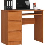 Písací stôl A-6 90 cm jelša ľavý