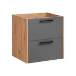 Umyvadlová skříňka Madera 820 2S dub artisan/grafit