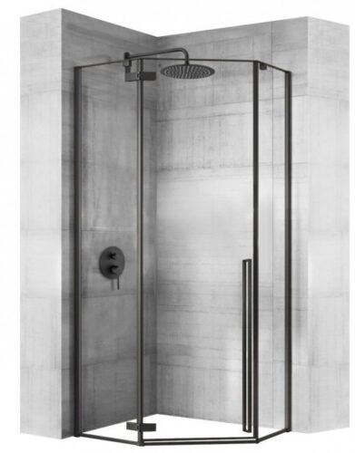 Sprchový kút Rea DIAMOND 90x90 cm čierny mat Sprchový kút Rea DIAMOND 90x90 cm čierny mat