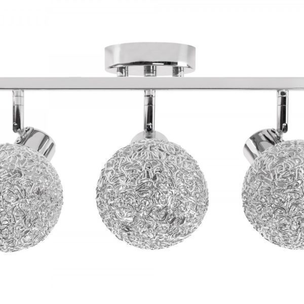 Stropné svietidlo Glamour Ball Triple chróm