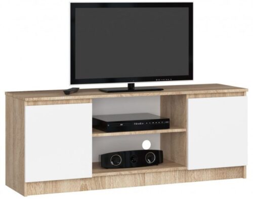 TV stolík Beron 140 cm sonoma/biela TV stolík Beron 140 cm sonoma/biela