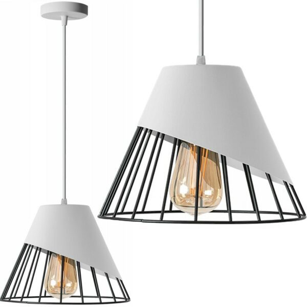 Stropné svietidlo TooLight Shade biele