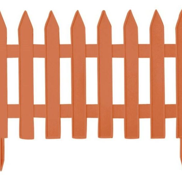 Záhradný plôtik GARDI 322 cm terakota