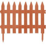Záhradný plot Fence terakota
