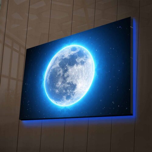 Obraz s led osvětlením Planeta 70x45 cm Obraz s led osvětlením Planeta 70x45 cm