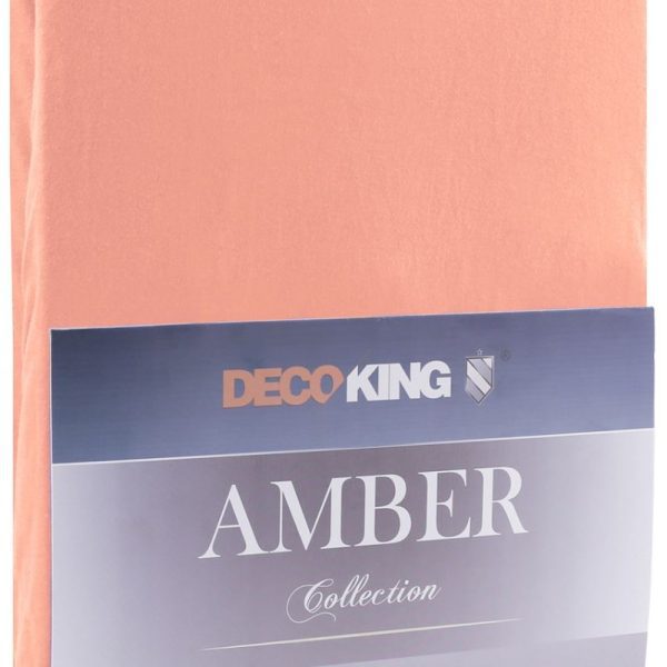 Bavlnené prestieradlo AmeliaHome AMBER broskyňové