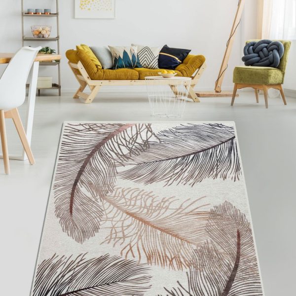 Koberec Essiccato 100x200 cm béžový/hnědý