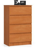 Komoda Kuba 60 cm - 4 zásuvky jelša