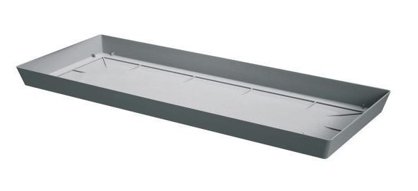 Miska pod kvetináč SOFTY BASE sivý kameň