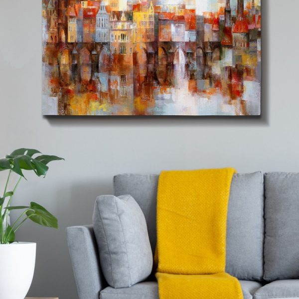 Obraz Staré město 70x100 cm